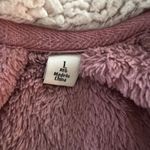 L.L Bean Women’s Robe Large Hooded Wicked Plush Pink Photo 3