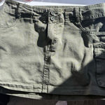 PacSun  Green Cargo Skirt Photo 0