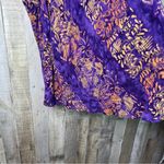 MIB PlusSize.com Purple & Tan Short Sleeve Dolman Style w/Pockets Mini Dress Top Size undefined Photo 4
