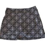 Tranquility by Co. clothing skort size small b & w print Black Photo 0