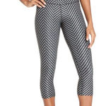 Nike  Black and Gray Zigzag Leggings Photo 0