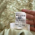 Escada Green & Gold Lace Pencil Skirt EU Size 36 Women’s Germany Designer Photo 8