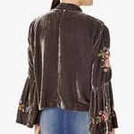 Johnny Was Britton heavily embroidered velvet jacket NWT RARE (oversized) Photo 2