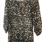 Bordeaux  Black and White Patterned Top Photo 0