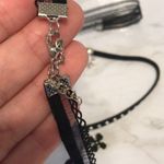 90s style black lace chokers with charm bundle Photo 5