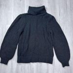 INC Black Turtleneck Sweater S Photo 0