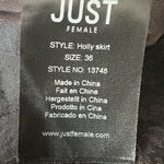 Just Female Floral skirt Women Black Tan Formal Holly‎ Size Small Mini Bodycon Photo 6