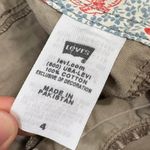 Levi's Women's Size 4 Green Outdoor Shorts Mid Rise Utility Cargo Hiking Photo 4