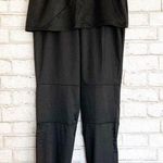 Miss Look Black Skirted Tennis Leggings Medium Photo 0