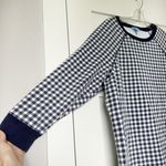 Draper James Natalie Sweatshirt Dress In Gingham Photo 3