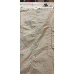 Wild Fable  Cargo Midi Skirt Light Beige Size XS NWT Photo 2