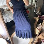 Lilly Pulitzer Women’s 4 Navy Blue Autumn Midi Dress New without Tags Photo 2