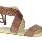 Koolaburra Alexa Leather Tassle Boho Braided Gladiator Sandal Size 7 Photo 0