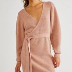 Free People Sienna Wrap Sweater Dress Photo 0