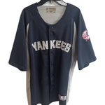 MLB New York Yankees Jersey Blue Size L Photo 0