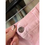 MUGLER Two Tone Twist Panel High Rise Denim Stretch Jeans Pink Black FR 40 US 8 Photo 8