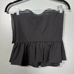 Club Monaco Women's Black Strapless Corset Bustier - Size XS - Sexy Romantic Top Photo 5