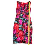 Kay Unger New York Women's Floral Silk Blend Midi Dress Size 2 Vintage Photo 2