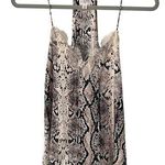 Cami NYC Anthropologie  Cleo Snake Print Racerback Silk Cami S Mobwife Photo 0