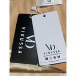 Vidussa Off Shoulder Top Womens Size XXL Gold Tie Sleeve Short Sleeve Blouse NWT Photo 8