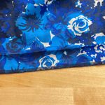 Boden Blue and Black Floral Silk Blend Dress Size undefined Photo 3