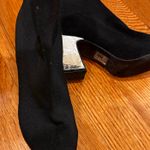 Forever 21 Knit Stretch Sock Slip on POINTED-TOE metallic heels ANKLE BOOTS 8 Photo 5