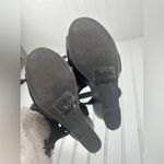 Candie's Candie’s Women’s Black Platform Wedge Sandals – Size 8 Photo 3