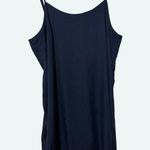 Modcloth Navy Blue Spaghettie Strap Slip Dress 1X Photo 0
