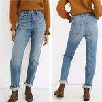 Madewell NWOT High-Rise Slim Boyjean in Neal Wash: TENCEL™ Denim, 27 Photo 1
