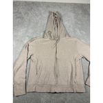 Pact womens heather oatmeal full zip hooded jacket medium beige Organic Cotton Photo 3