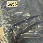 Free People  Palm Desert Blue Denim‎ Top Cropped Button Front Tie size xs Photo 5