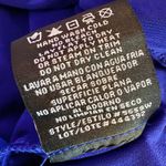 R & M Richards  Plus Size Embellished Cold-Shoulder Gown Electric Blue Sz 22W Photo 7