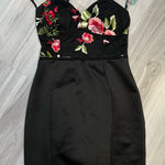 BCX  Black Dress‎ with Embroidery Photo 0