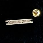 Michael Kors Black Velvet Leggings Jeggings Witchy Goth Dark Academia Pockets Photo 2