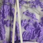 Showpo Purple Jacquard Brailey Mini Dress Photo 5