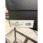 J/Slides Tinsley Metallic Silver Sneaker Size 7 Photo 7