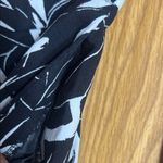 Mario Serrani  Monochrome Leaf Pattern Women Shorts Photo 2