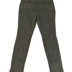 Pilcro Superscript Military Green Moto Pants Women's Size 32 Skinny Stretch Photo 0