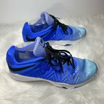 Nike  Air Zoom Condition TR Fade Training Shoe Blue/Black/Light Thistle Size 10 Photo 3
