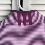 Adidas  Women’s ClimaLite golf Jacket Stretchy Slim Fitting Purple White Small Photo 2