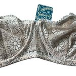 Free People  Women’s‎ 36D Starla Underwire Convertible Balconette Bra Lace New Photo 2
