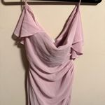 Oh Polly NWT Oh Poly Romilly Cowl Neck Corset Pleated Midaxi Dress in Dusty Pink- Size 4 Photo 5