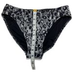 Gideon Oberson Leopard Snake Cheeky Bikini Bottom Black Size 6 Photo 11