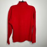 Marmot  red fleece half zip pullover made in the USA size medium Photo 5