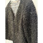 Chelsea and Violet  Fuzzy Sweater Bolero Jacket Large‎ Black Jacket Formal L Photo 1