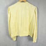 Generation Love  Revolve Blair Bomber Puff Sleeves Sweater Yellow Size XL Photo 2