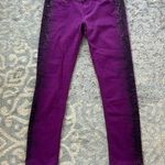 Truce Ombré Rhinestone Skinny Jeans Purple 13 Size undefined Photo 0