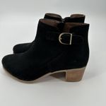 Dansko Ankle Boots Womens Size 11 EU 41 Black Suede Side Zip Buckle Heel Photo 1