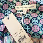 Southern Tide Blouse Womens Small Boho Top Tropical Blue Green Summer NWT Evelyn Photo 8