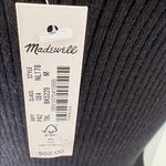 Madewell  Corset-Detail Crop Sweater Tank black medium NEW Photo 9